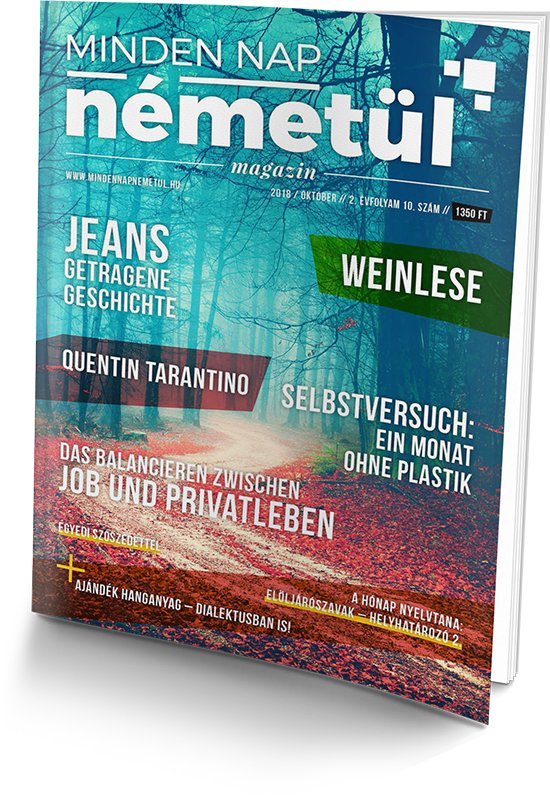 Minden nap németül magazin