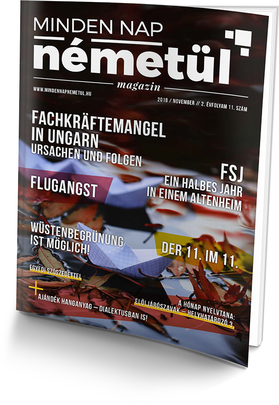 Minden nap németül magazin